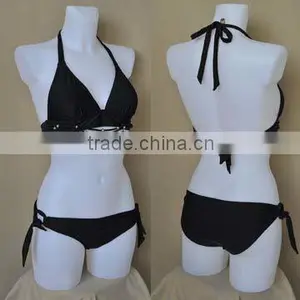 Woman Black Sexy Swimming Costumes thumbnail-1