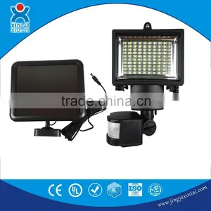 100 LED Solar Security Light Flood Light With Motion Sensor thumbnail-1