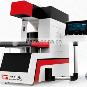 3D Dynamic Focus Laser Machine for Jeans Marking/ Engraving Machine (GLD-200/350/400) thumbnail-1