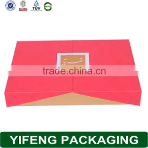 Customized Empty Pink Cardboard Paper Gifts Homemade Chocolate Gift Box thumbnail-5