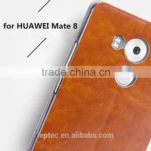 MOFi Original Funda Celulares Leather Flip Case for Huawei Mate 8 NXT-AL10 Smartphone, Back Cover for Huawei Ascend Mate8 thumbnail-3