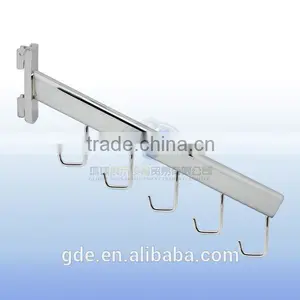 Wholesale Metal 5-hook Slotted Channel Display Hook thumbnail-1