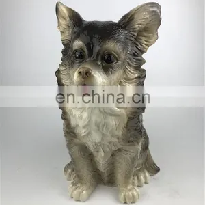 Dog Cartoon Shaped Ceramic Treat Pet Containers Canister Set Candy Cookie Jar With Lid Home Decorations thumbnail-5