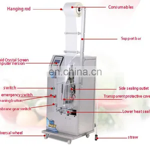 Vertical Automatic Packing Filling Machine Water Soy Sauce Vinegar Liquid Packaging Machine thumbnail-2