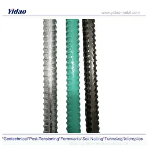 B500 D25 Thread Bar for Rock Bolts in Mining thumbnail-3