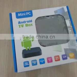 High Quality OEM CX-921 Quad Core RK3188 Android 4.1 1GB RAM 8GB ROM 1.6GHz AV Bluetooth RJ45 Wifi Android tv Box thumbnail-1