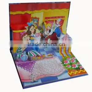 Custom Coloring Child Pop up Hardcover Book Printing thumbnail-3