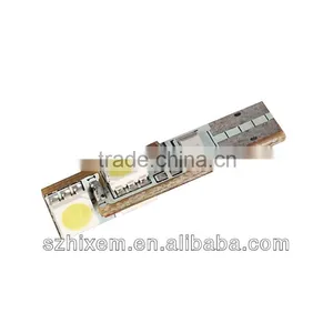 T10 194 Canbus 501 Error Free 5SMD T10 W5W LED Bulb Auotomobile LED Bulbs Canbus W5W 5SMD thumbnail-2