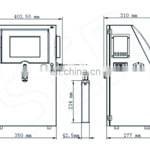 High Efficiency Good Price Nice Quality Industrial Date Inkjet Printer thumbnail-2