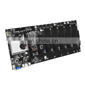 8 Gpu T37 8gpu Motherboard 8 Pcie Intel847 1037u Ddr3 Onboard Processor Mainboard Support Rtx 3070 3080 3090 Gpu thumbnail-1