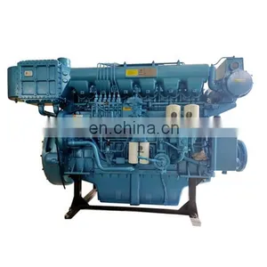 Genuine 397kw/540hp/1200rpm 6 Cylinders WEICHAI Machine Diesel Engine thumbnail-1