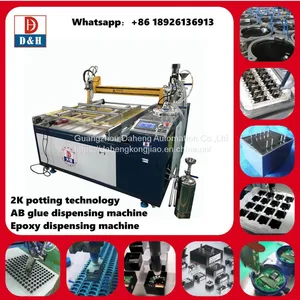 Automatic CNC Auto Epoxy Dispenser ab Glue Dispensing Machine for Capacitor Production thumbnail-2