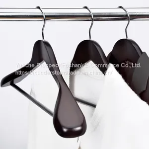 Luxury Natural Wood Coat Hangers For Garment thumbnail-5