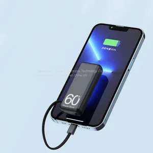 Mini Power Bank 5000 Mah Comes With Cable thumbnail-3