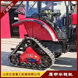 Retrofitting Triangular Track Chassis for Agricultural Tractors, Stable and Reliable in Muddy Terrain thumbnail-1