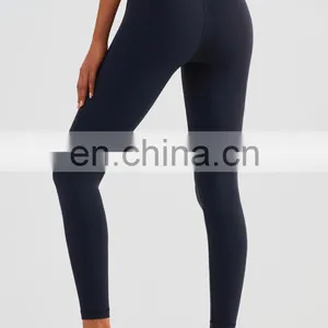 Best Lycra High Waist Peach Hip Butt Lift Hot Sexy Yoga Leggings Back With Pocket Workout Sports Fitness Tight Pants For Women thumbnail-5