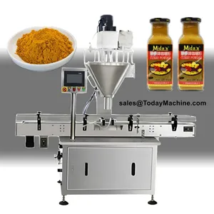Automatic Spice Tea Powder Bottle Can Jar Filling Machine thumbnail-4