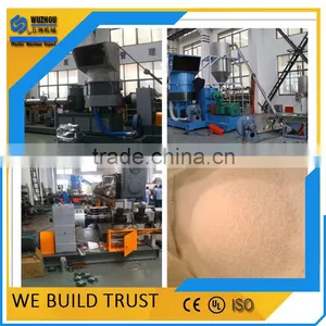 Washed PET Bottle Bales Recycling Plastic Pelletizing Machine Factory thumbnail-2