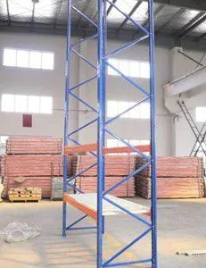 Box Beam Upright Frame Storage Racking Pallet Rack Metal Shelving for Industrial Warehouse thumbnail-5