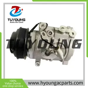 10SR19C Auto AC Compressor Toyota LAND Cruiser UZJ200 2UZFE 4.7L 88320-6A300 850191N 10553750 105505 883206A300 884106A080 thumbnail-1