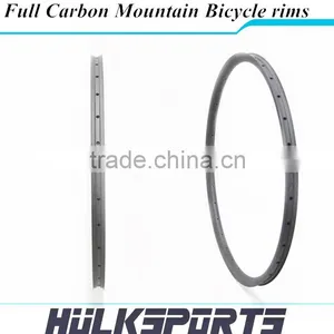 29er Tubuless Super Light Weight Carbon Rims 30mm Width Mtb Bike Rim Custom Holes Mtb Carbon Bicycle Rim thumbnail-2