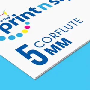 Versatile 5mm PP Corrugated Sign Panels – For Indoor & Outdoor Use thumbnail-1