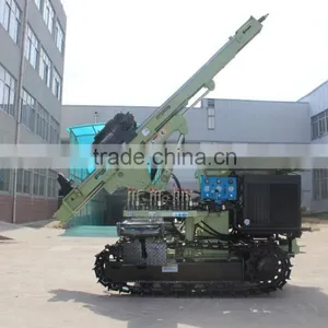 Multi-functiona Drill Rig ,HF130Y Hydraulic Crawler Solar Photovoltaic Pile Rig thumbnail-1