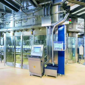 Hot Selling Coconut Water Milk Aseptic Filler Machine Filling System Bag in Drum or Box Coconut Processing Plant Production Line thumbnail-3