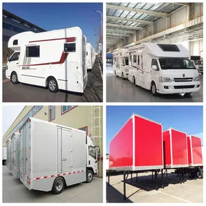 FRP Panel Honeycomb Mobile Home Cargo Van Post Truck RV 0.8MM-5.0MM Dry-Van Container Trailer Sheets Pebble FRP Panel thumbnail-4