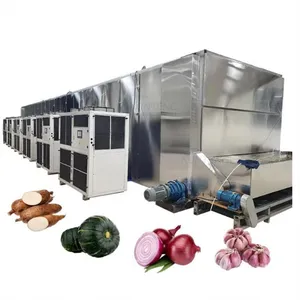 Automation Cassava Pumpkin Dryer Machine Pepper Cleaning Slicing Drying and Grinding Production Line thumbnail-1