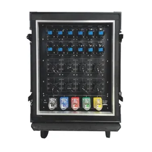 60 Channel Portable Wheeled Stage Power Distribution Unit, 400A Camlock Industrial Power Box With 32A 5P Three-phase Reserved Output thumbnail-4