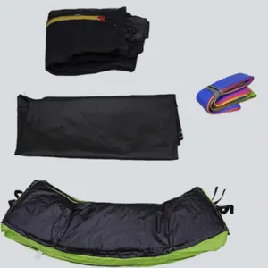 10ft Trampoline Enclosure, 32 Springs, 1.2mm Galvanized Steel Poles, 1.5mm UV-Coated Net, 50kg Load thumbnail-4