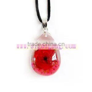 Insect Necklace Premium Amber Souvenir Gift FD06SQ13 thumbnail-1