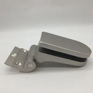 Multi-Finish Glass Door Hinge for Frameless Shower Enclosures thumbnail-3