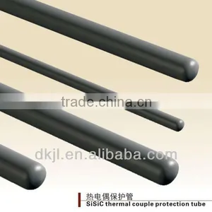 SiC Silicon Carbide Thermocouple Protection Tubes thumbnail-1