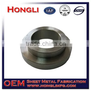 Custom 304 Stainless Steel Threaded Connection Flange Sheet Metal Fabrication thumbnail-1