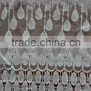 2016 Lace Accessory Hot Embroidery Full Lace With Flower Milk Silk Lace Fabric thumbnail-2