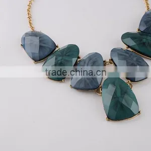 Newest Design Fashion Women Jewelry Charm Chunky Necklace Spring and Summer Necklace thumbnail-2