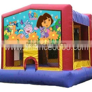 Dora Bouncy Castle Inflatable House Kids Jumper thumbnail-1