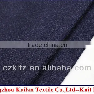 Indigo Dyed Knitting Denim Fabric thumbnail-1