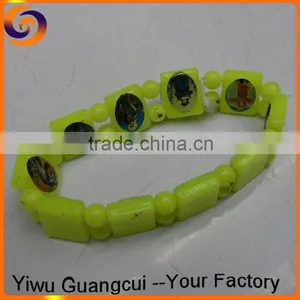 Wood Bracelet With Epoxy Logo Sticker thumbnail-6