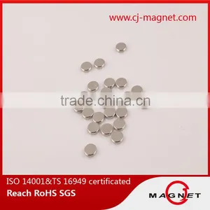 China Manufacture N45 Neodymium Hard Disc Magnets for Sale for Clothing thumbnail-5