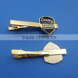 Isreal Real Estate Century 21 Corporate Gifts Metal Gold Necktie Pins Bars Clip Rectangle Shield thumbnail-2
