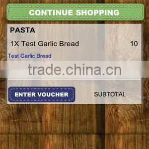 Website App for Pizza thumbnail-4