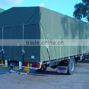 PVC Laminated Tarpaulin/PVC Coated Tarpaulin PVC Truck Cover thumbnail-4