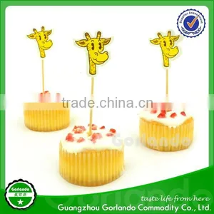 Duck Printing Wooden Cocktail Toothpick Flags thumbnail-2