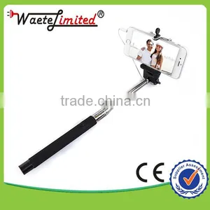 Wired Extendable Hand Held Selfie Stick Monopod thumbnail-1