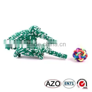 100% Cotton Elephant Animal Shape Pet Toys thumbnail-1
