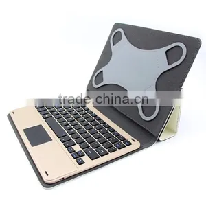 Universal Leather Case Bluetooth Keyboard Case for 9 10 Inch IOS Android Windows Tablet PC thumbnail-5