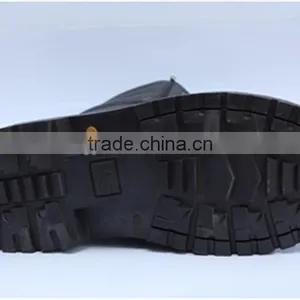 Good Selling in Russia Rubber Sole Buffalo Leather Safety Boots Safety Shoe 9066 thumbnail-4